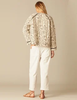 Nicoli Outerwear<ANTHRACITE FLOWER JACKET Grises antracitas