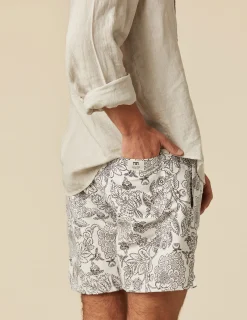 Nicoli Swimwear<ANTHRACITE FLOWER SWIMSUIT Grises antracitas