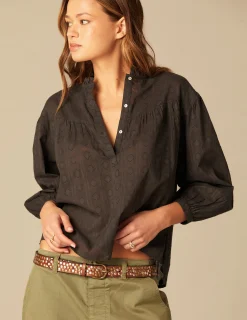 Nicoli Shirts & Blouses<ANTHRACITE SHIRT Grises antracitas