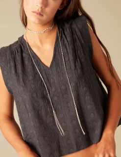 Nicoli Shirts & Blouses<ANTHRACITE SHIRT Grises antracitas