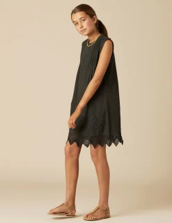 Nicoli Dresses<ANTHRACITE SHORT DRESS Grises antracitas