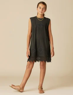Nicoli Dresses<ANTHRACITE SHORT DRESS Grises antracitas