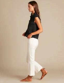 Nicoli Shirts & Blouses<ANTHRACITE SLEEVELESS SHIRT Grises antracitas