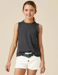 Nicoli T-shirts<ANTHRACITE T-SHIRT Azules oscuros