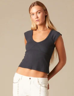 Nicoli T-shirts<ANTHRACITE T-SHIRT Blancos