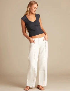 Nicoli T-shirts<ANTHRACITE T-SHIRT Blancos