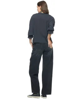 Nicoli Trousers|Denim<ANTHRACITE WAVY JEANS Grises