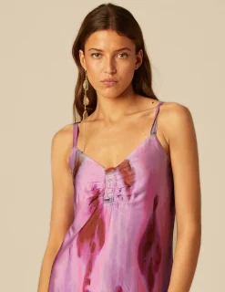 Nicoli Dresses<BERRY PRINT DRESS Mora