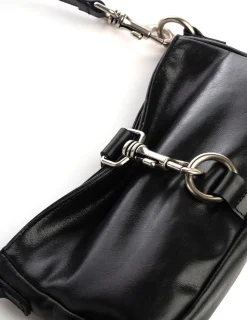 Nicoli Bags<Black Buckle Bag Negros
