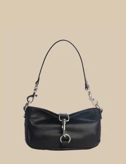 Nicoli Bags<Black Buckle Bag Negros
