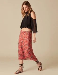 Nicoli Shirts & Blouses<BLACK CHIFFON SHIRT Negros