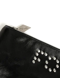 Nicoli Bags<BLACK PERSONALISED IPAD MINI CASE Negros