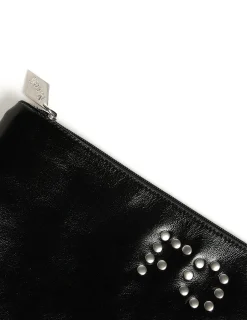 Nicoli Bags<BLACK PERSONALISED IPAD PRO CASE Marrones