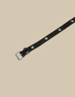 Nicoli Belts|Belts<BLACK STARS BELT Negros