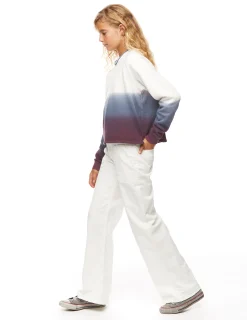 Nicoli Sweatshirts<BLUE AND BERRY TIE-DYE SWEATSHIRT Azules