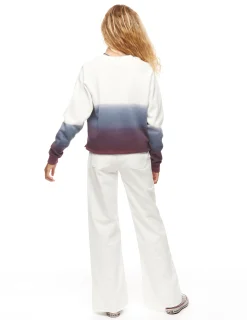 Nicoli Sweatshirts<BLUE AND BERRY TIE-DYE SWEATSHIRT Azules