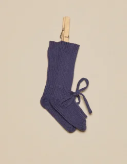 Nicoli Bootees<BLUE BOOTEES Rosas