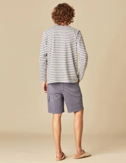 Nicoli Trousers<BLUE CARGO SHORTS Arena