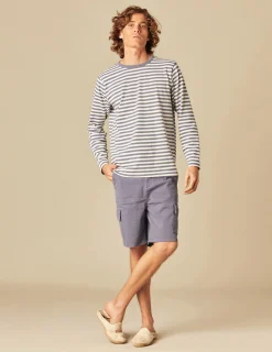 Nicoli Trousers<BLUE CARGO SHORTS Arena