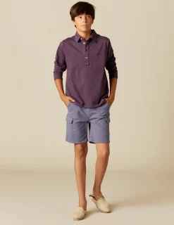 Nicoli Trousers<BLUE CARGO SHORTS Arena