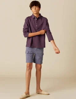 Nicoli Trousers<BLUE CARGO SHORTS Arena