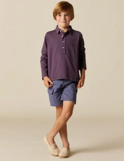 Nicoli Trousers<BLUE CARGO SHORTS Verde caza