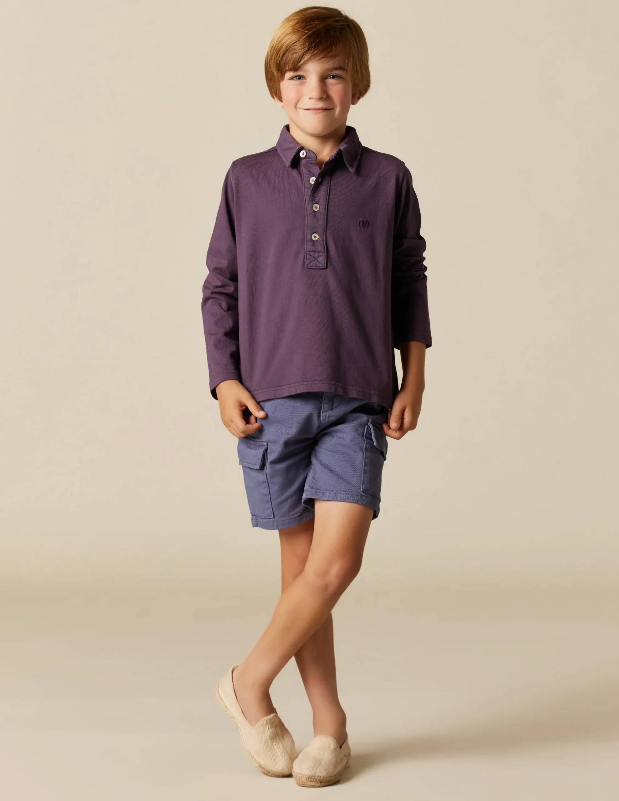 Nicoli Trousers<BLUE CARGO SHORTS Verde caza