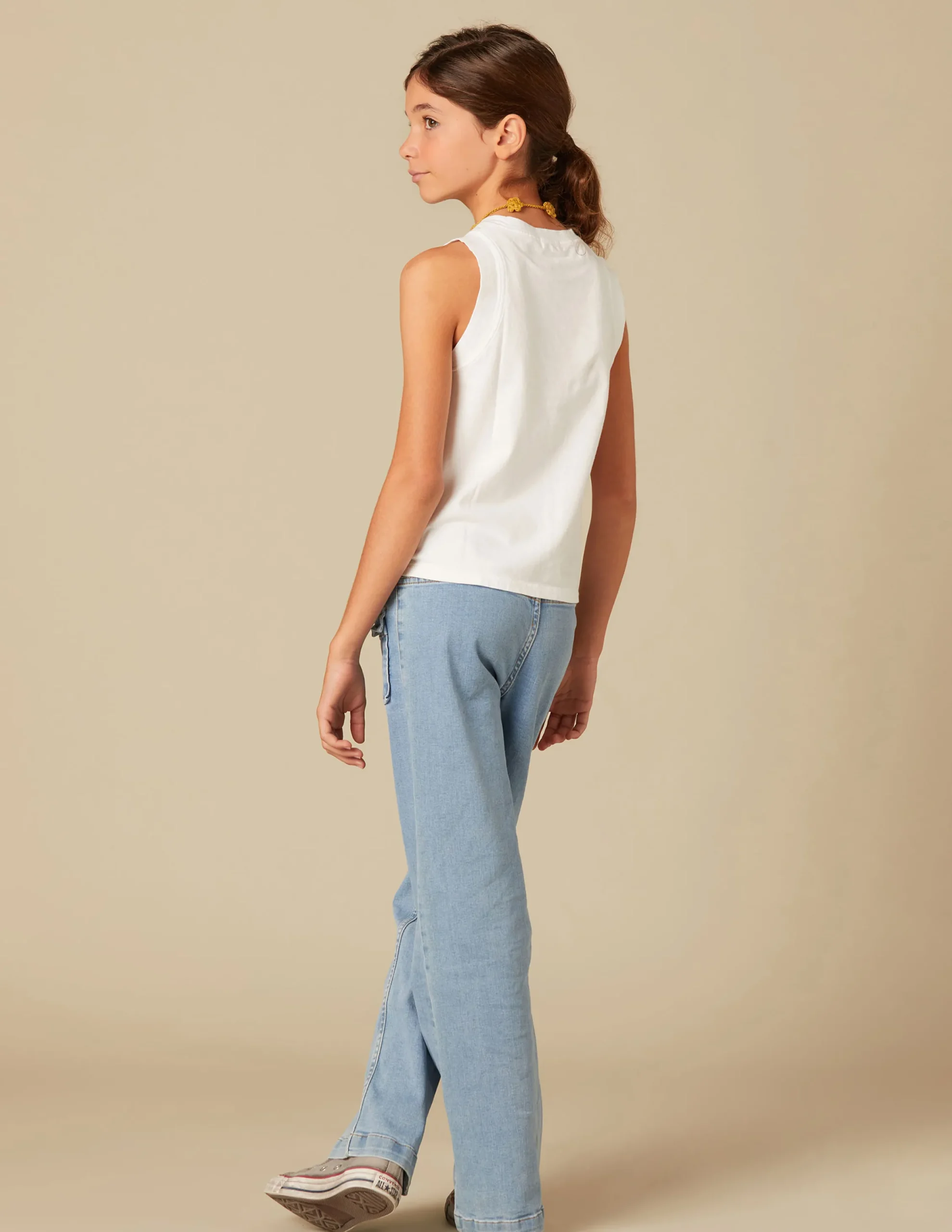 Nicoli Trousers|Denim<BLUE FLAP POCKET JEANS Azules