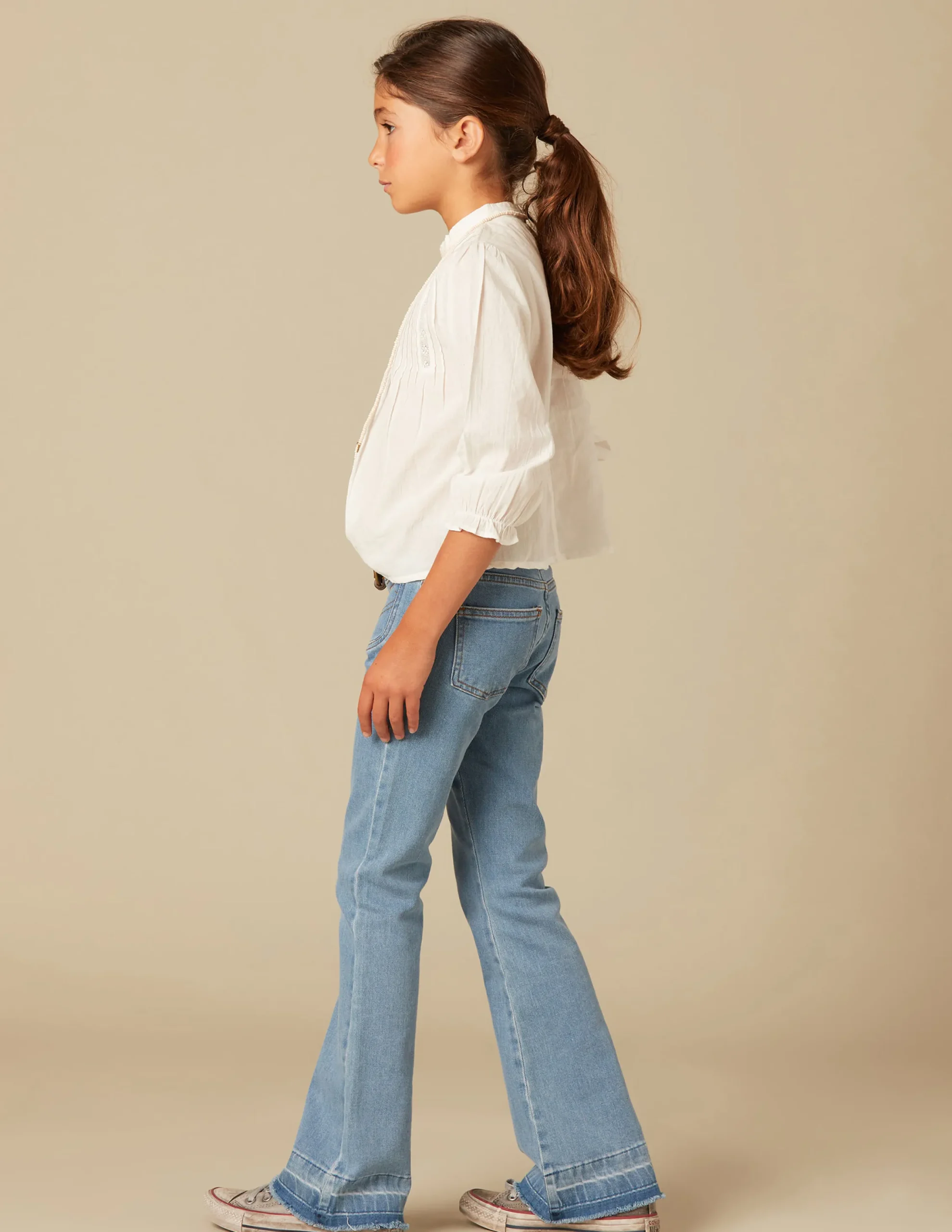 Nicoli Trousers|Denim<Blue Flared Jeans Azules claros