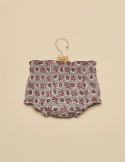 Nicoli Bloomers<BLUE FLORAL BLOOMERS Lila