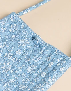 Nicoli Bags|Bags & Shoulder bags<BLUE FLORAL CROSSBODY BAG Azules claros
