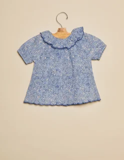 Nicoli Shirts<BLUE FLORAL SHIRT Verdes