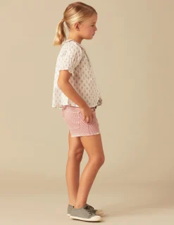 Nicoli Shirts<BLUE FLOWERS SHIRT Blancos