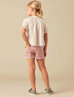 Nicoli Shirts<BLUE FLOWERS SHIRT Blancos