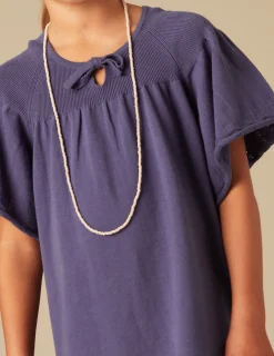 Nicoli Dresses|Knitwear<BLUE KNIT DRESS Verdes