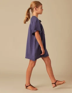 Nicoli Dresses|Knitwear<BLUE KNIT DRESS Verdes