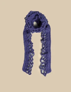 Nicoli Scarves & Shawls<BLUE KNIT SCARF Azules