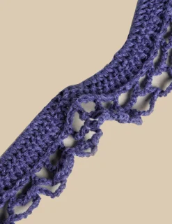 Nicoli Scarves & Shawls<BLUE KNIT SCARF Azules