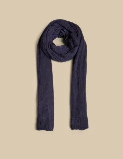 Nicoli Scarves & Shawls<BLUE KNIT SHAWL Azules