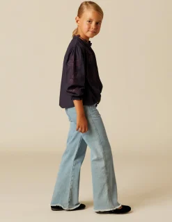 Nicoli Trousers|Denim<BLUE POCKET JEANS Azul vaquero