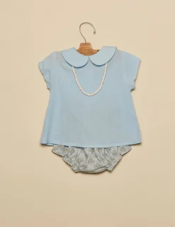 Nicoli Bloomers<BLUE PRINT BLOOMERS Azules claros