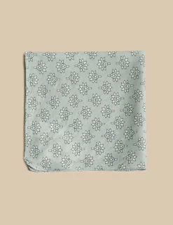 Nicoli Mini scarves|Neckerchiefs<BLUE PRINT SCARF Azules claros