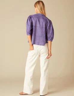 Nicoli Shirts & Blouses<BLUE PRINT SHIRT Azules