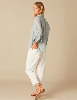 Nicoli Shirts & Blouses<BLUE PRINT SHIRT Azules claros