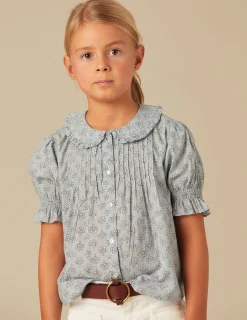 Nicoli Shirts<BLUE PRINT SHIRT Azules claros