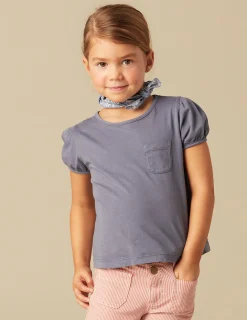 Nicoli T-shirts<BLUE SHORT-SLEEVED T-SHIRT Blancos