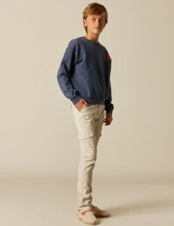 Nicoli Sweatshirts<BLUE SKATE SWEATSHIRT Azules oscuros