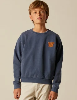 Nicoli Sweatshirts<BLUE SKATE SWEATSHIRT Azules oscuros