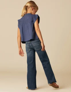 Nicoli Shirts<BLUE SLEEVELESS SHIRT Blancos