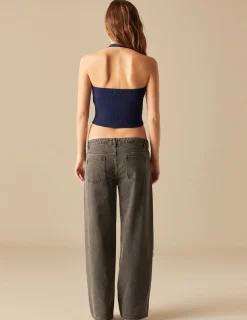 Nicoli Tops<BLUE STRAP TOP Verdes claros